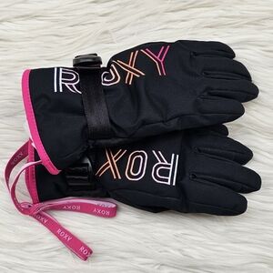 Roxy Girl Ski Snowboarding Gloves Youth Size S